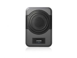 alpine-pwe-s8-2 Alpine PWE-S8 - Under Seat Compact 120 Watt Powered 8" Subwoofer