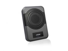 Alpine PWE-S8 - Under Seat Compact 120 Watt Powered 8" Subwoofer