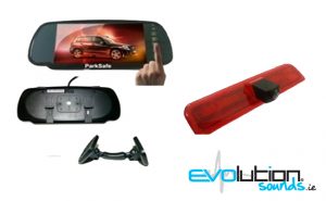 VW Caddy Mirror Monitor Kit